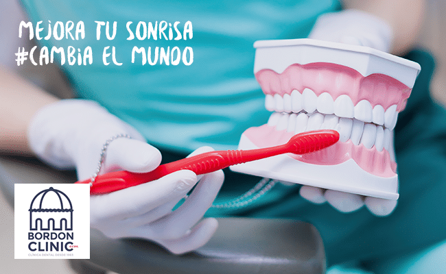 primer paso de una periodoncia Clínica dental Madrid Bordonclinic